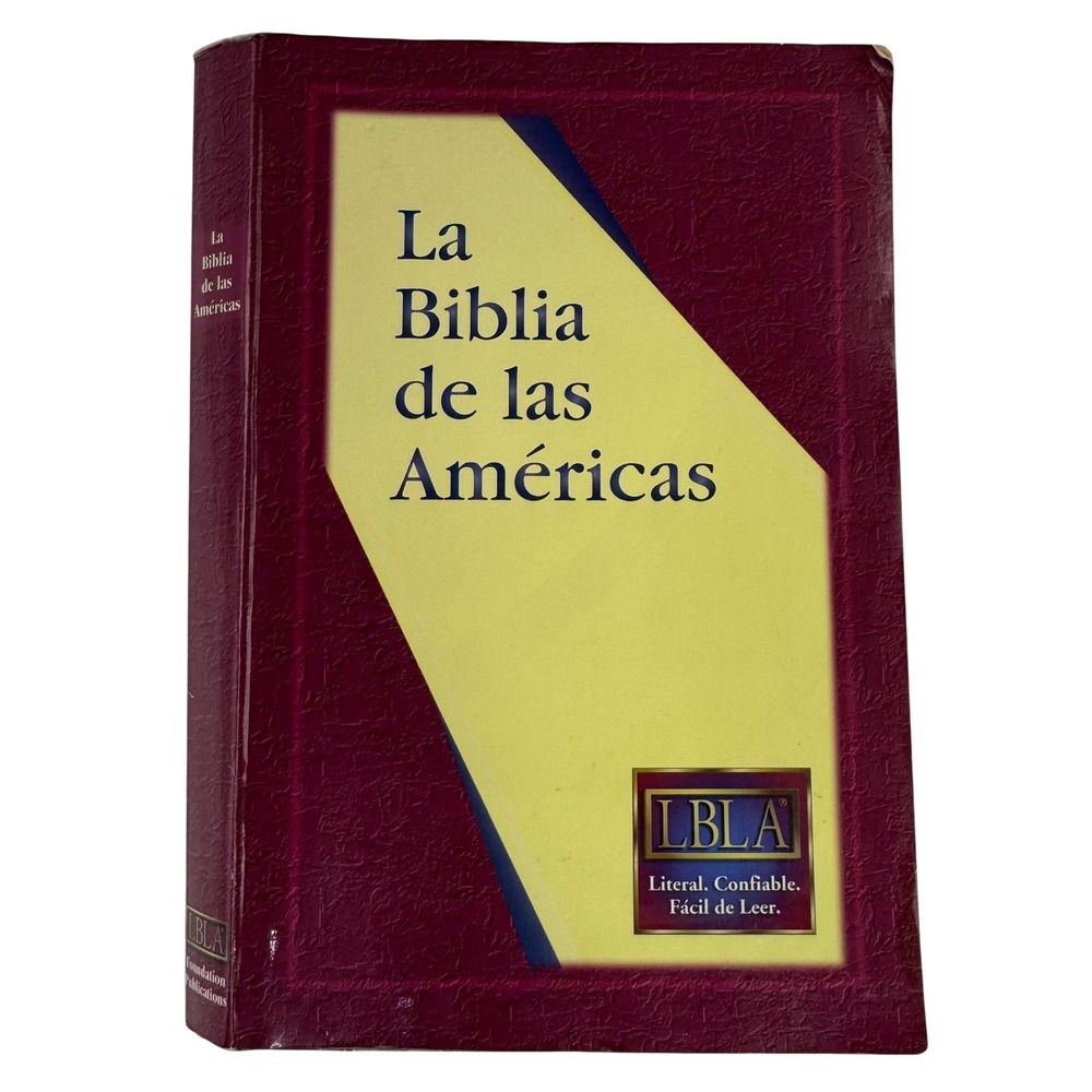 La Biblia de las Americas Spanish Bible LBLA Foundation Publications Paperback